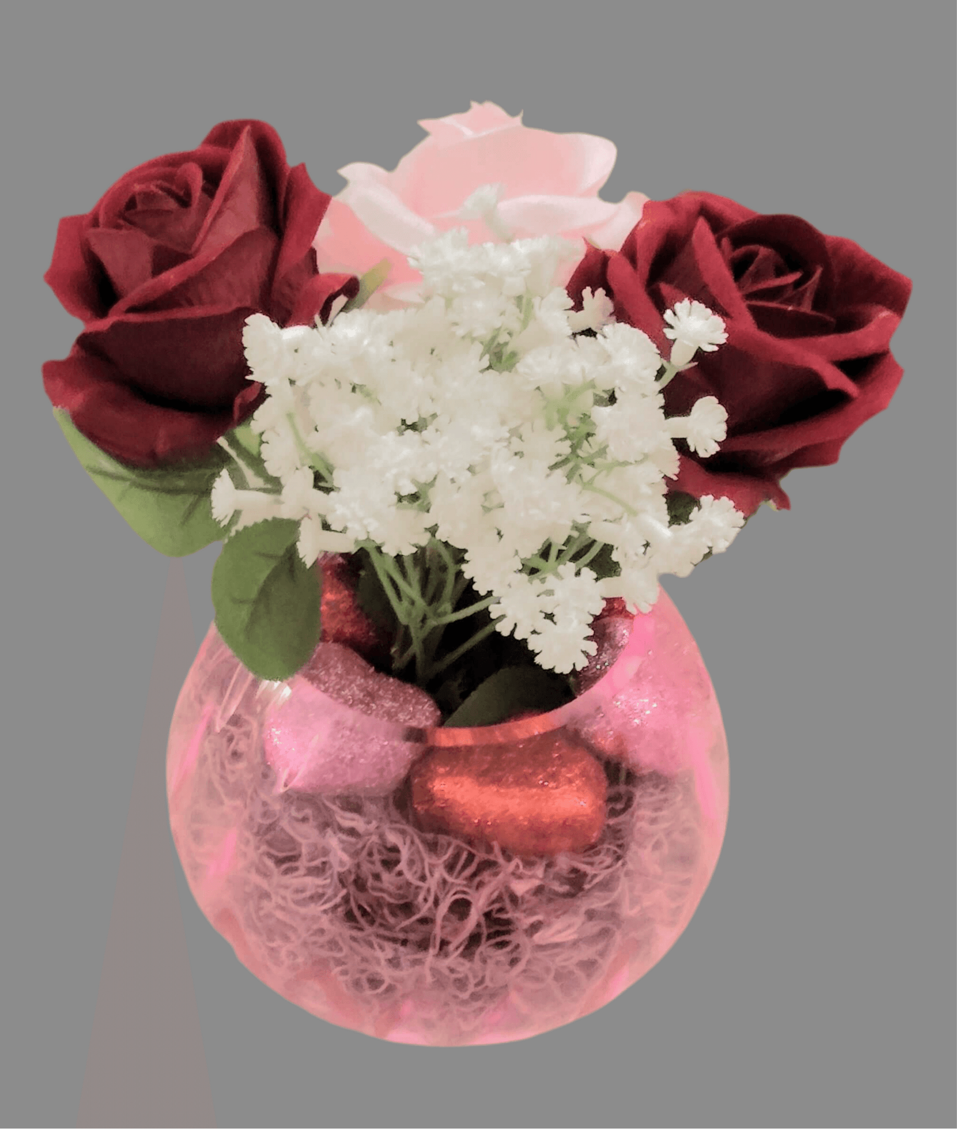 Bubblegum Pink Vase - Melissa's Creations