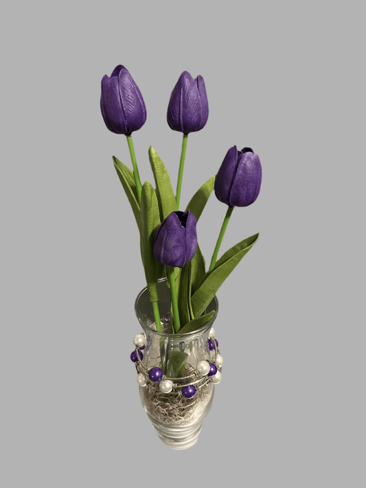 Purple Tulips - Melissa's Creations