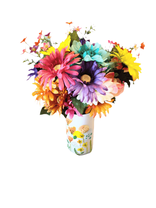 Colorful Daisies - Melissa's Creations